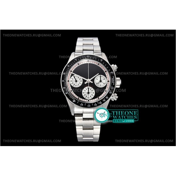 Rolex - Daytona Paul Newman Ref.6263 SS/SS Blk Asia 7750