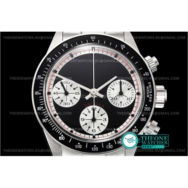 Rolex - Daytona Paul Newman Ref.6263 SS/SS Blk Asia 7750