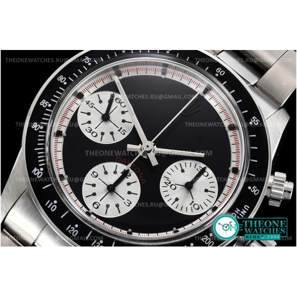 Rolex - Daytona Paul Newman Ref.6263 SS/SS Blk Asia 7750