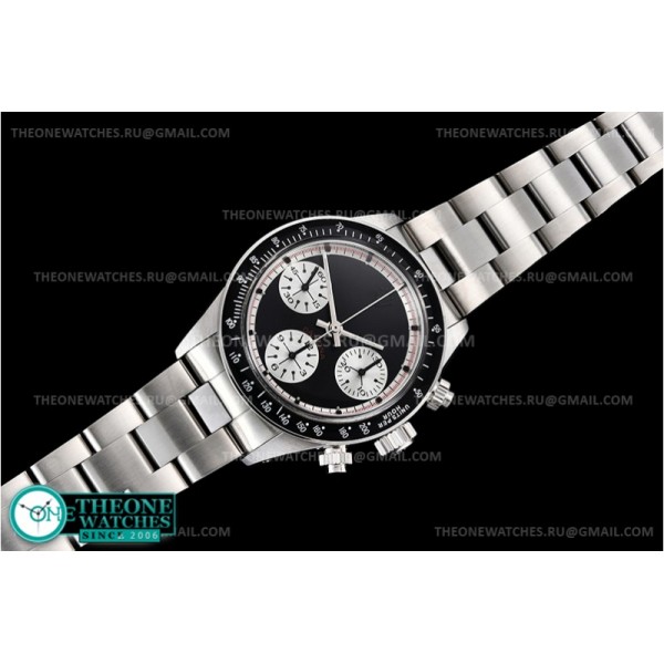 Rolex - Daytona Paul Newman Ref.6263 SS/SS Blk Asia 7750