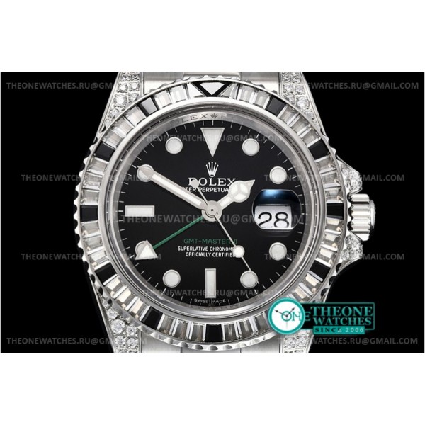 Rolex - GMT Master II 116759 SARU Blk SS/SS BP Asia 2813 CHS