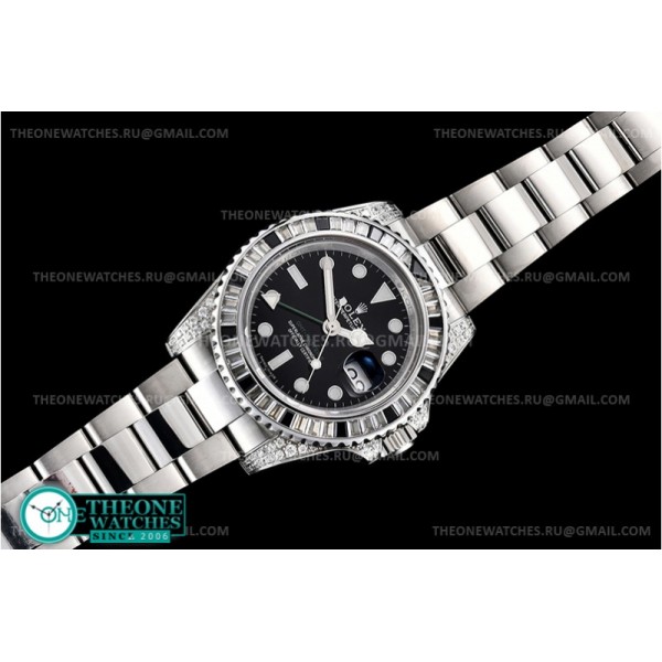 Rolex - GMT Master II 116759 SARU Blk SS/SS BP Asia 2813 CHS