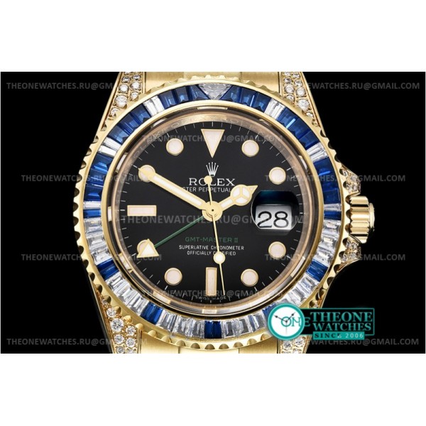 Rolex - GMT Master II 116758 SARU Blu YG/YG BP Asia 2813 CHS