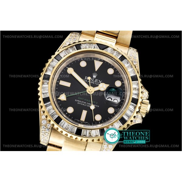 Rolex - GMT Master II 116758 SARU Blk YG/YG BP Asia 2813 CHS