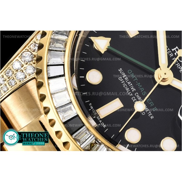 Rolex - GMT Master II 116758 SARU Blk YG/YG BP Asia 2813 CHS