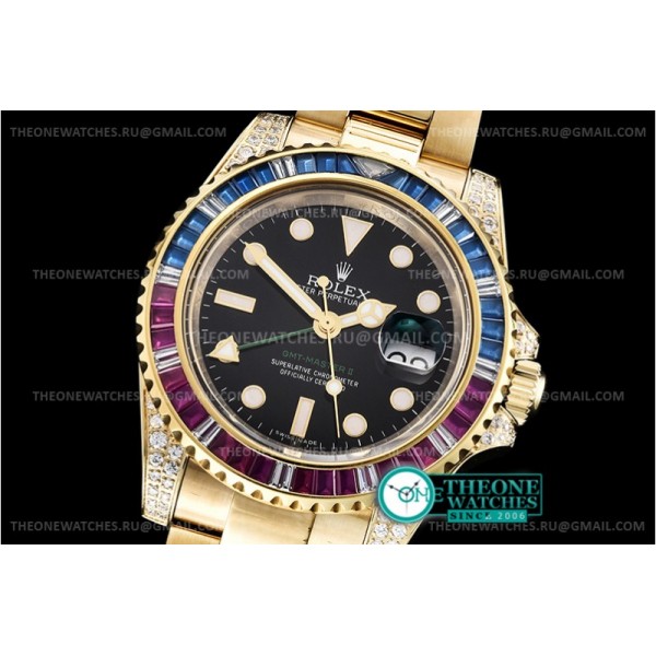 Rolex - GMT Master II 116758 SARU Red YG/YG BP Asia 2813 CHS