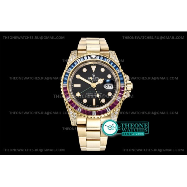 Rolex - GMT Master II 116758 SARU Red YG/YG BP Asia 2813 CHS