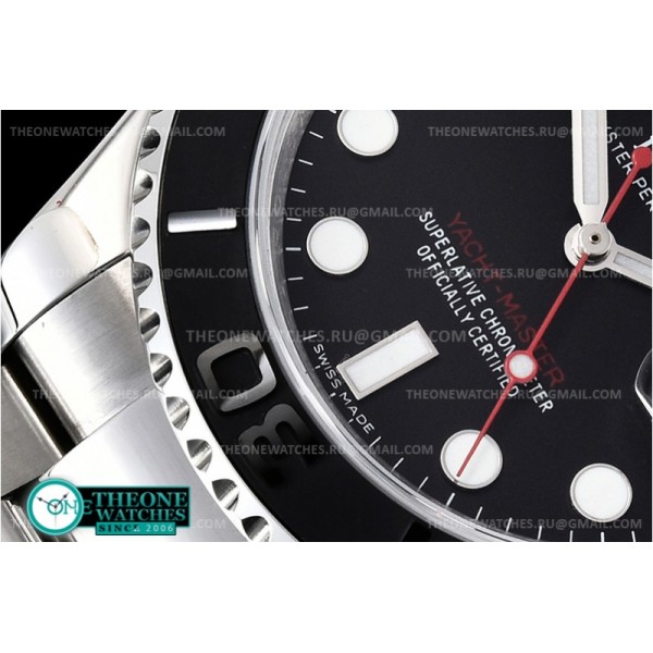 Rolex - YachtMaster 116655 40mm SS/SS Black KSF Asia 2836