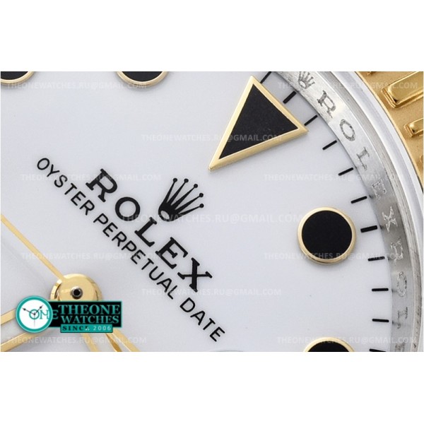 Rolex - YachtMaster 116623 40mm YG/SS White KSF Asia 2836