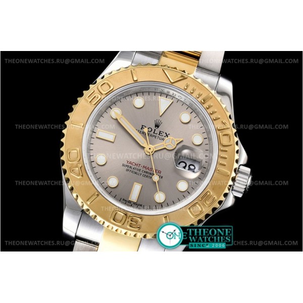 Rolex - YachtMaster 116623 40mm YG/SS Grey KSF Asia 2836