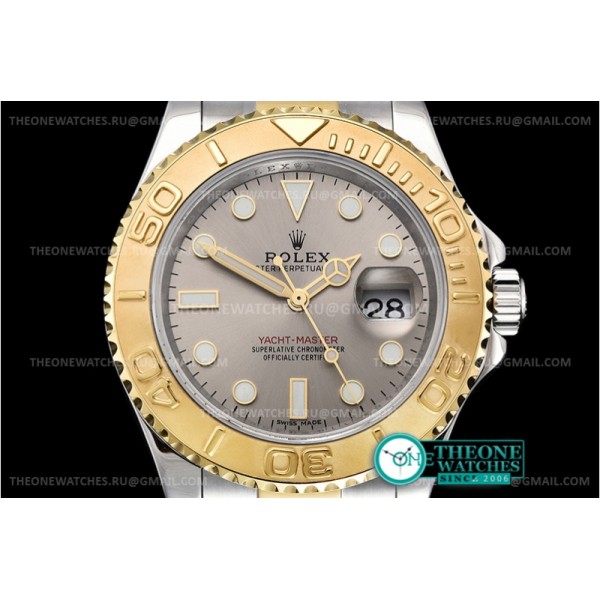 Rolex - YachtMaster 116623 40mm YG/SS Grey KSF Asia 2836