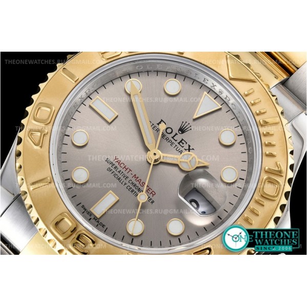 Rolex - YachtMaster 116623 40mm YG/SS Grey KSF Asia 2836