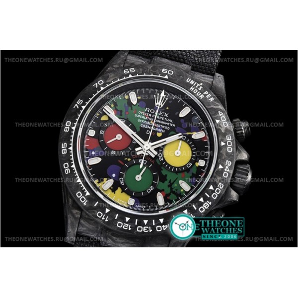 Rolex - Daytona DIW Carbon Motley FC/NY Color WWF A7750