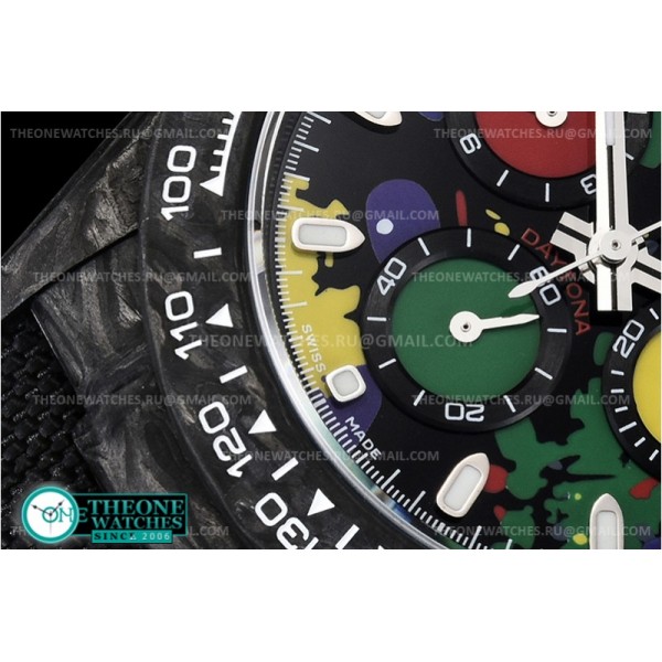 Rolex - Daytona DIW Carbon Motley FC/NY Color WWF A7750