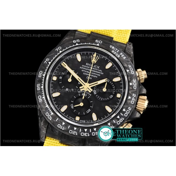 Rolex - Daytona DIW Carbon Black Gold FC/NY Blk WWF A7750