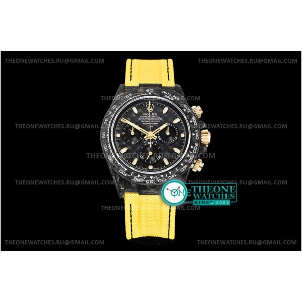 Rolex - Daytona DIW Carbon Black Gold FC/NY Blk WWF A7750