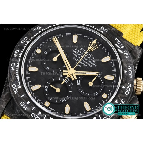 Rolex - Daytona DIW Carbon Black Gold FC/NY Blk WWF A7750