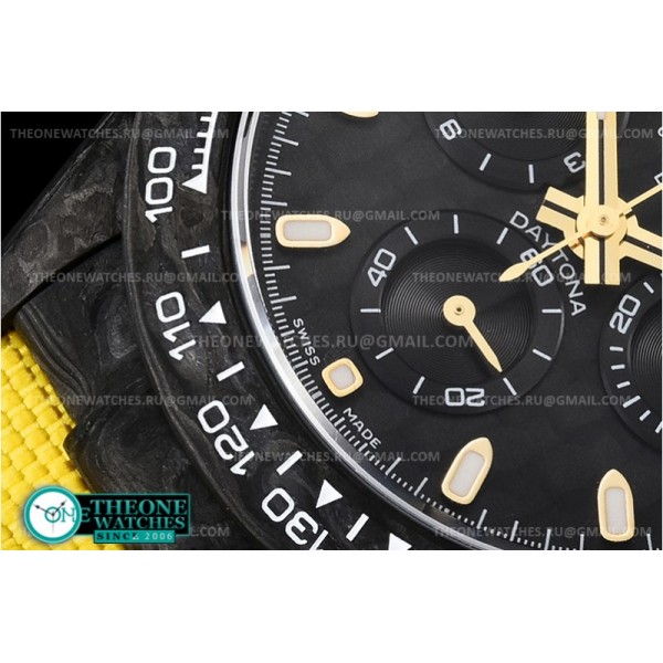 Rolex - Daytona DIW Carbon Black Gold FC/NY Blk WWF A7750