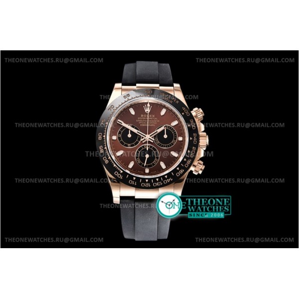 Rolex - Daytona 116515LN 904L CER/RG/RU Bwn Noob A4130 Mod