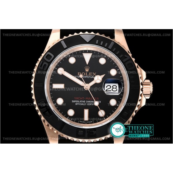 Rolex - YachtMaster 116655 40mm RG/RU Black VRF Asia 2836