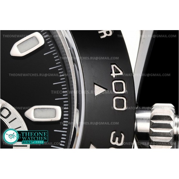 Rolex - Daytona 116500 CER/SS Black 904L Noob V3 A4130 Mod