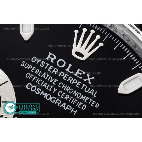 Rolex - Daytona 116500 CER/SS Black 904L Noob V3 A4130 Mod