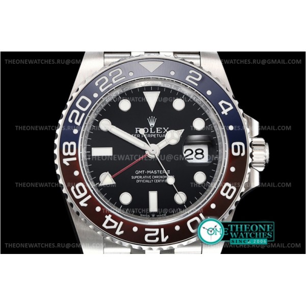 Rolex - GMT II 126710 Pepsi 904L SS/SS Noob Asia 3285 CHS