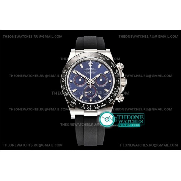 Rolex - Daytona 116509 SS/RU Blue/Stk OMF A4130 Mod