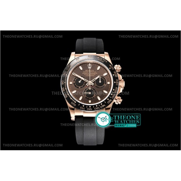 Rolex - Daytona 116505LN RG/RU Brown/Stk OMF A4130 Mod