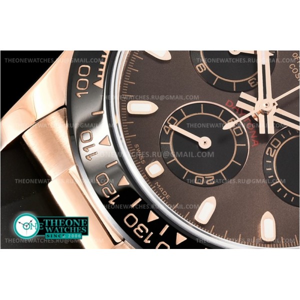 Rolex - Daytona 116505LN RG/RU Brown/Stk OMF A4130 Mod