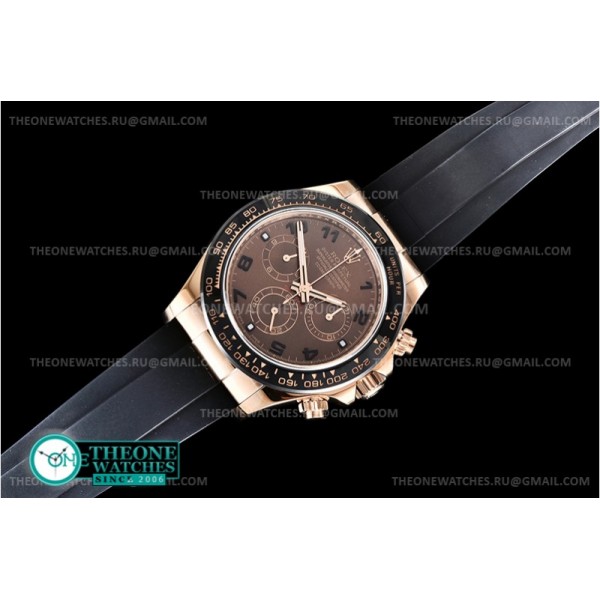 Rolex - Daytona Ref.116515 RG/RU Brw/Num Noob  A7750 Mod