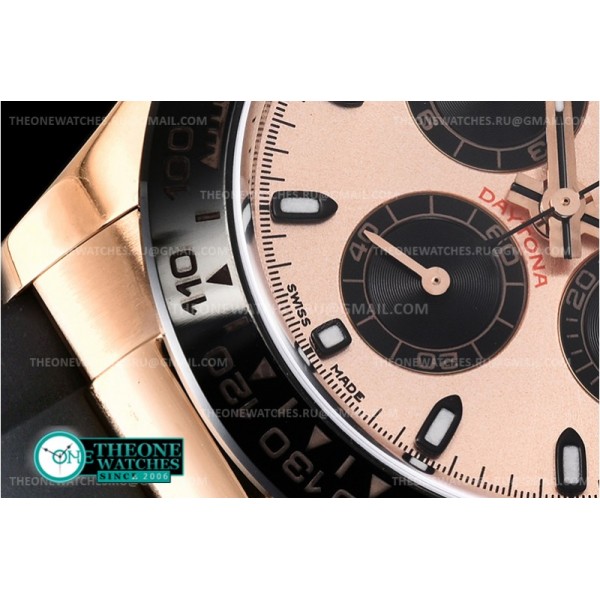 Rolex - Daytona Ref.116515 RG/RU Rose G Noob A7750 Mod