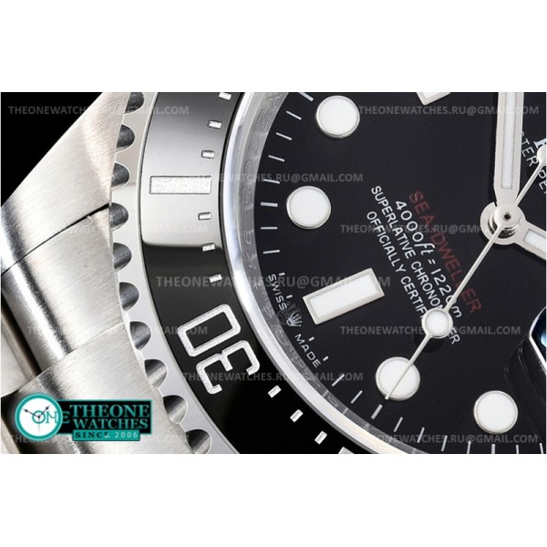 Rolex - Seadweller 126600 43mm 316F SS/SS Blk SKY Asia 2836