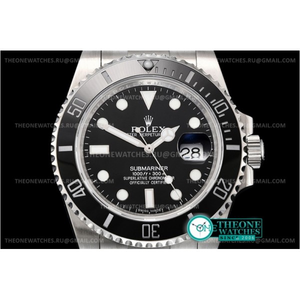 Rolex - Submariner 116610LN 316F SS/SS Black DCF Asia 2836