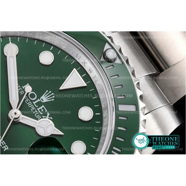 Rolex - Submariner 116610LV 316F SS/SS Green DCF Asia 2836