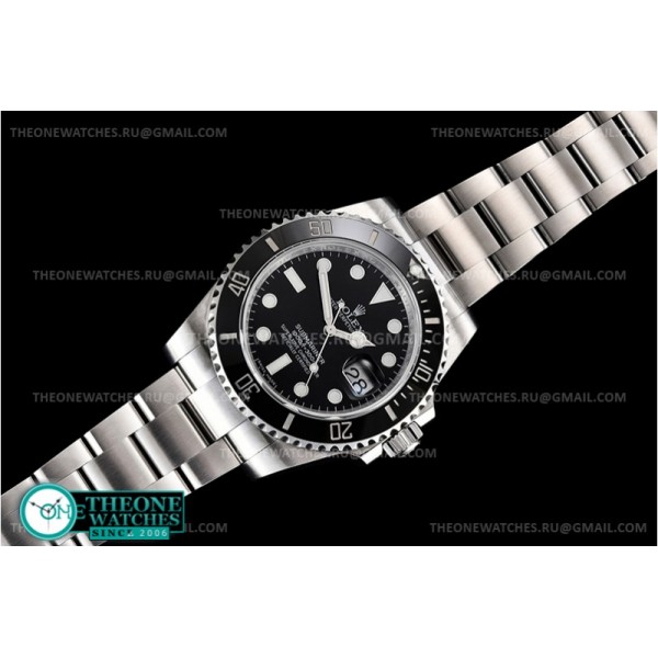 Rolex - Submariner 116610LN 904L SS/SS Blk V10 Noob A2836