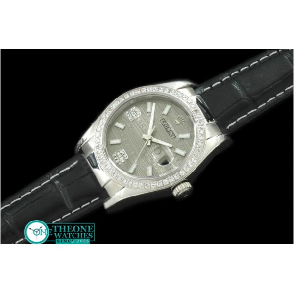 Rolex - LE Grey 2008 Insignia Dial Diam Bez Lume Stk/Diam Num