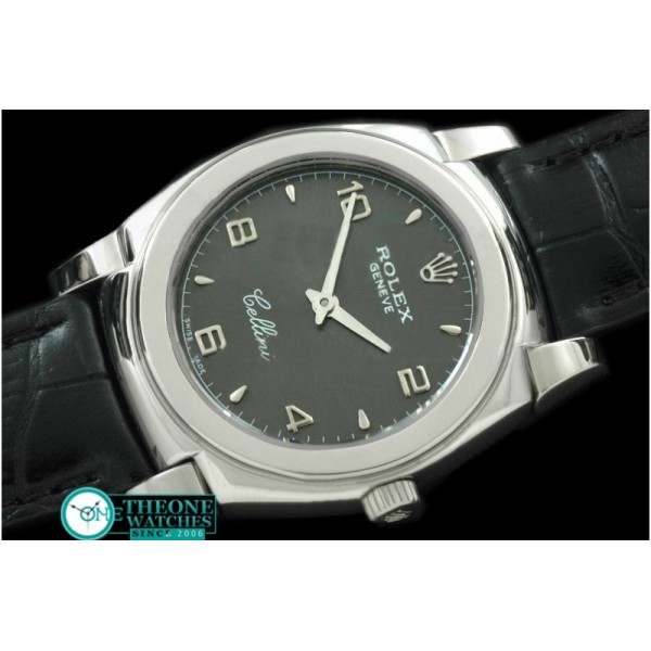 Rolex - Ladies Cellini SS/LE Grey Num Swiss Quartz