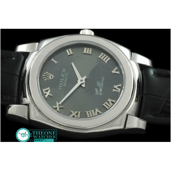 Rolex - Ladies Cellini SS/LE Grey Roman Swiss Quartz