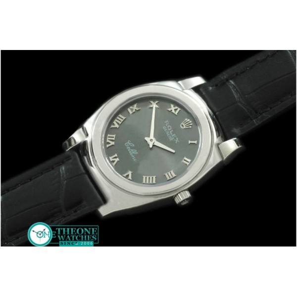 Rolex - Ladies Cellini SS/LE Grey Roman Swiss Quartz