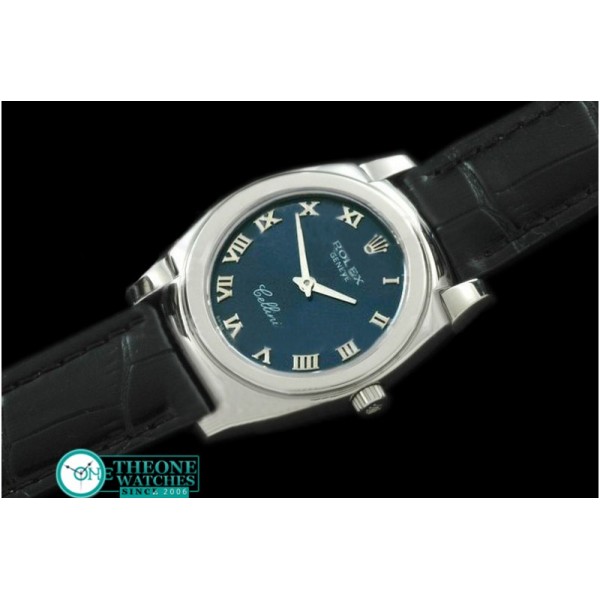 Rolex - Ladies Cellini SS/LE Blue Roman Swiss Quartz