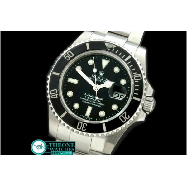 Rolex - SS 2008 Submariner SS Black Asia 2836 (1:1)