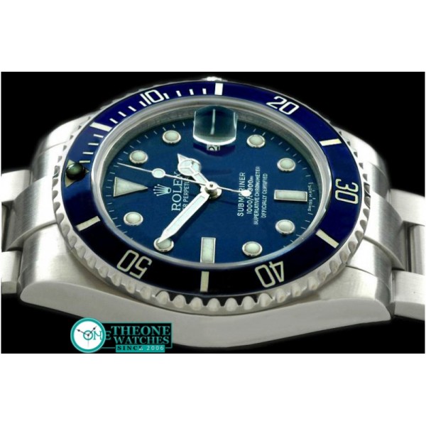 Rolex - SS 2008 Submariner SS Blue Asia 2836 (1:1)