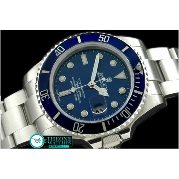 Rolex - SS 2008 Submariner SS Blue Asia 2836 (1:1)