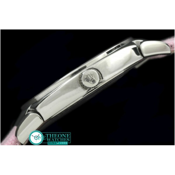 Rolex - Ladies Cellini SS/LE/Diam MOP White Num Swiss Qtz