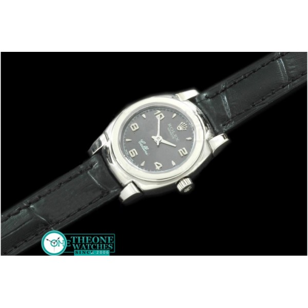 Rolex - Ladies Mini Cellini SS/LE Grey Num Swiss Qtz