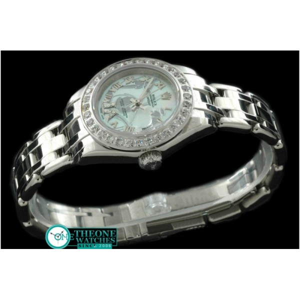 Rolex - 2011 Flora Diam SS P-White Swiss Eta 2671-2