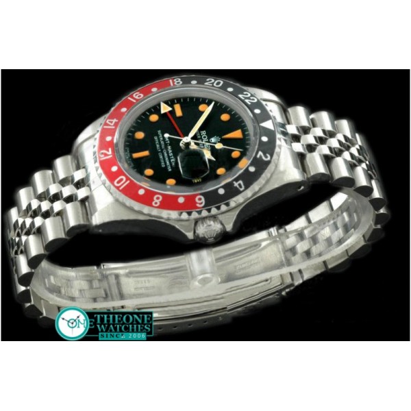 Rolex - V-GMT 1675 SS/Jub Blk/Red A2836