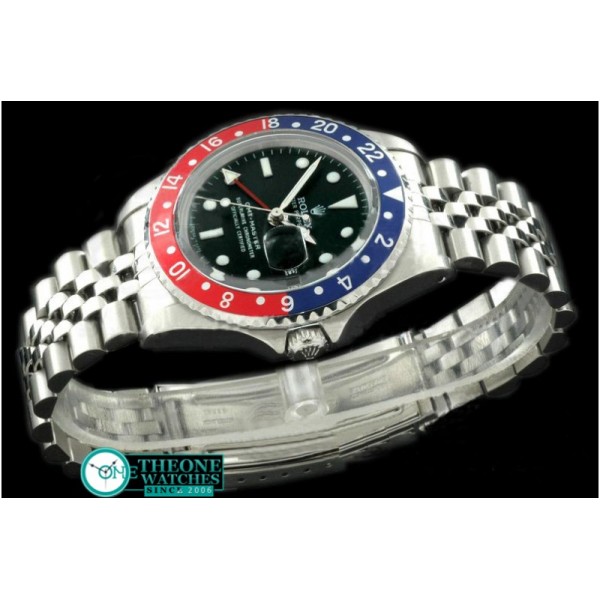 Rolex - V-GMT 1675 SS/Jub Blue/Red A2836