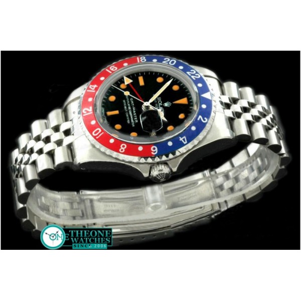 Rolex - V-GMT 1675 SS/Jub Blue/Red A2836